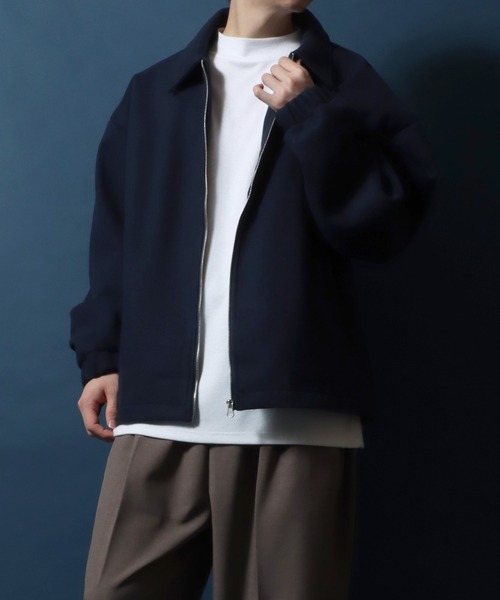 セール】Melton Coach Jacket/メルトン コーチジャケット ブルゾン