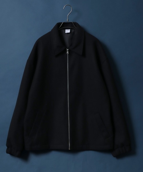 【セール】Melton Coach Jacket/メルトン コーチジャケット ブルゾン オーバーサイズ（ブルゾン）｜ANPAS（アンパス）