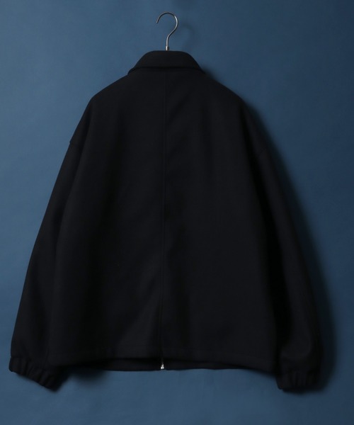 【セール】Melton Coach Jacket/メルトン コーチジャケット ブルゾン オーバーサイズ（ブルゾン）｜ANPAS（アンパス）