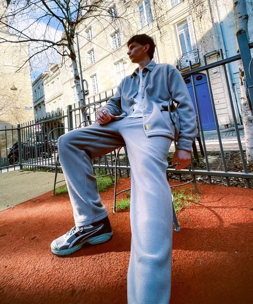 ddp（ディーディーピー）の「【ddp / ディーディーピー】MICRO FLEECE PANTS / マイクロ フリースパンツ（その他パンツ・メンズ・グレイッシュベージュ/カーキ/ブラック・MEDIUM/LARGE）」の4枚目の写真