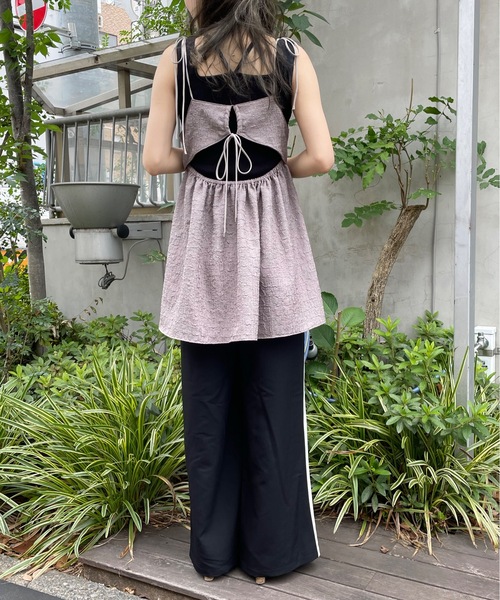 NOMAE(ノーマエ)の「タック入りラインパンツ(その他パンツ・レディース・グレー/ブラック・FREE)」の21枚目の写真