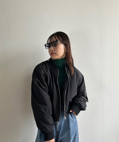 Kotoe(コトエ)の「【10色展開】 テレコリブ タートルネックレディース ニット(長袖)(ニット/セーター・レディース・イエロー/ブラウン/ブラック/アイボリー/グリーン/レッド/ネイビー/グレー/ベージュ/ホワイト・FREE)」の13枚目の写真