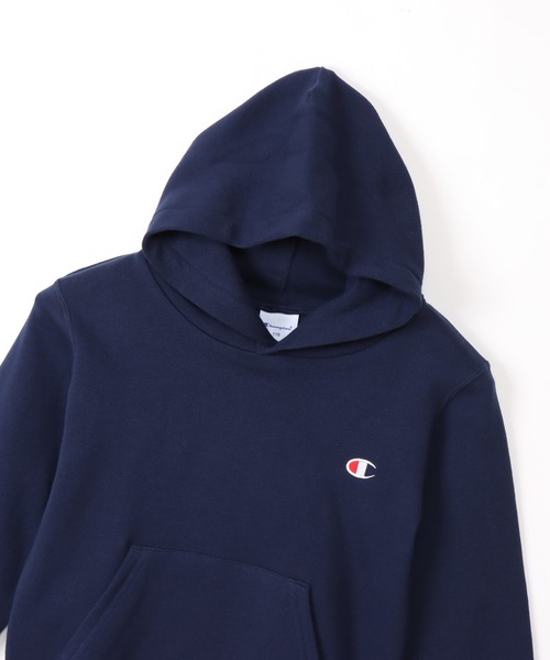 Champion(チャンピオン)の「【Champion/チャンピオン】キッズ ベーシック フーデッドスウェットシャツ(パーカー・キッズ・ダークグリーン/グレー/バーガンディー/ネイビー/オートミール/ブラック/ブルー/オレンジ系その他/ダークパープル・130/160/100/110/120/150/140)」の20枚目の写真