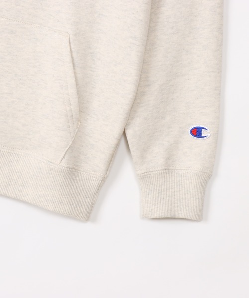 Champion(チャンピオン)の「【Champion/チャンピオン】キッズ ベーシック フーデッドスウェットシャツ(パーカー・キッズ・ダークグリーン/グレー/バーガンディー/ネイビー/オートミール/ブラック/ブルー/オレンジ系その他/ダークパープル・130/160/100/110/120/150/140)」の16枚目の写真