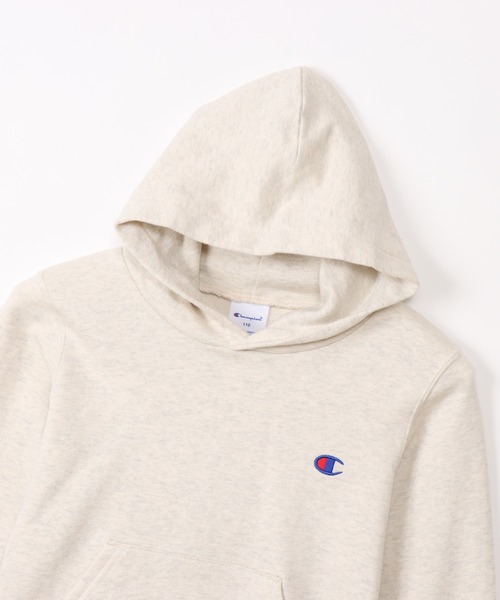 Champion(チャンピオン)の「【Champion/チャンピオン】キッズ ベーシック フーデッドスウェットシャツ(パーカー・キッズ・ダークグリーン/グレー/バーガンディー/ネイビー/オートミール/ブラック/ブルー/オレンジ系その他/ダークパープル・130/160/100/110/120/150/140)」の17枚目の写真