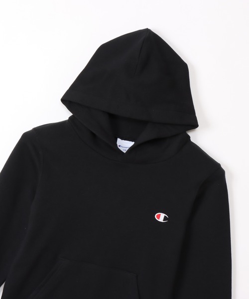 Champion(チャンピオン)の「【Champion/チャンピオン】キッズ ベーシック フーデッドスウェットシャツ(パーカー・キッズ・ダークグリーン/グレー/バーガンディー/ネイビー/オートミール/ブラック/ブルー/オレンジ系その他/ダークパープル・130/160/100/110/120/150/140)」の10枚目の写真