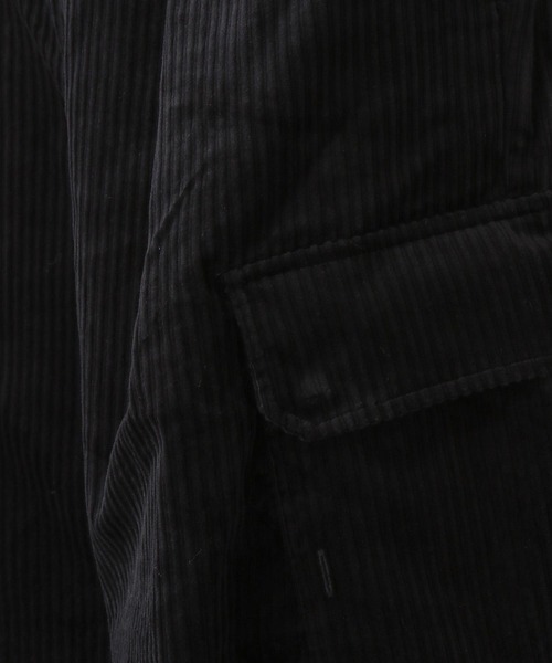 RAGEBLUE（レイジブルー）の「Corduroy wide straight cargo pants/コーデュロイワイドストレートカーゴパンツ/パラシュートパンツ（カーゴパンツ・メンズ・ブラウン系その他/カーキ/ブラウン/ブラック・SMALL/MEDIUM/LARGE）」の20枚目の写真