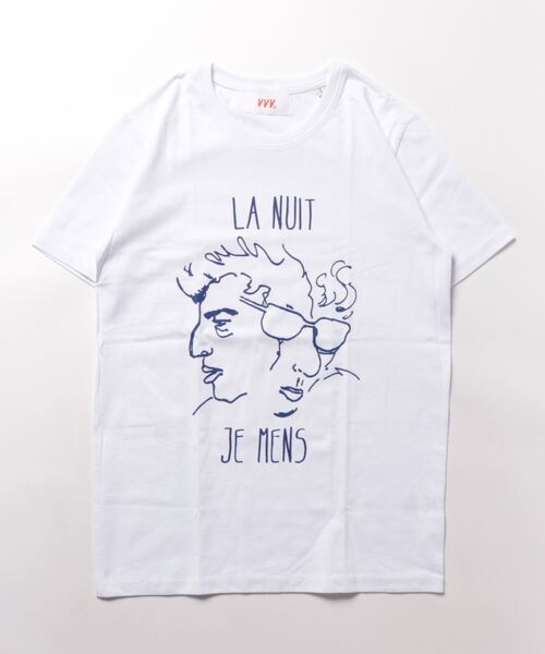 《Veni Vedi Vici》LA NUIT JE MENS TEE（Tシャツ/カットソー）｜Veni Vedi Vici（ヴェニヴェディヴィチ）