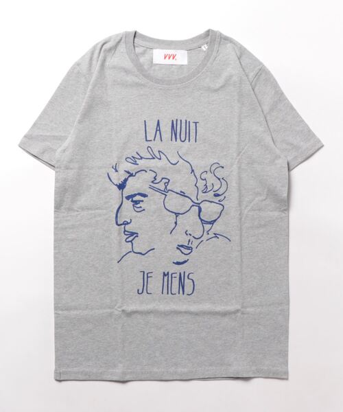 《Veni Vedi Vici》LA NUIT JE MENS TEE（Tシャツ/カットソー）｜Veni Vedi Vici（ヴェニヴェディヴィチ）