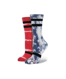 STANCE | ウィメンズ スタンスソックス 左右非対称 STANCE WMNS APPLE PIE(ソックス/靴下)