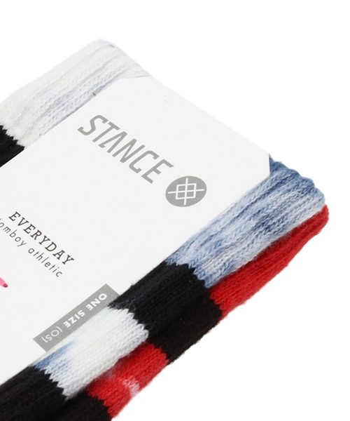 STANCE（スタンス）の「ウィメンズ スタンスソックス 左右非対称 STANCE WMNS APPLE PIE（ソックス/靴下・レディース・マルチ・SMALL）」の4枚目の写真