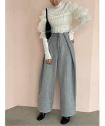SNIDEL | バリエワイドラップパンツ(その他パンツ)