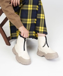 SHAKA 厚底 軽量 フロントジップブーツ TREK ZIP BOOTIE AT
