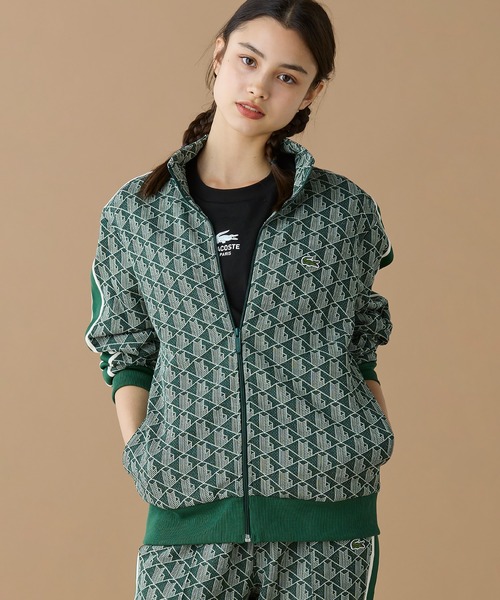 モノグラムジャカードトラックジャケット 【セットアップ対応