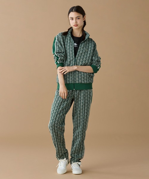 LACOSTE/ラコステ　モノグラムジャカードトラックジャケット LACOSTE｜モノグラムジャカードトラックジャケット