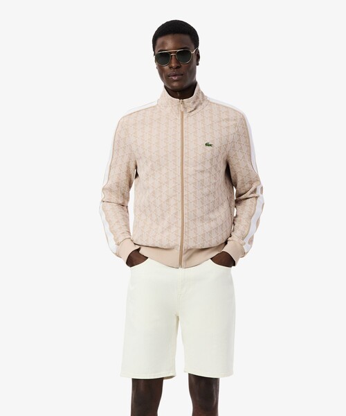 モノグラムジャカードトラックジャケット 【セットアップ対応