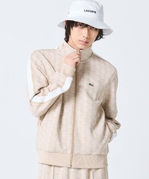 LACOSTE（ラコステ）の「モノグラムジャカードトラックジャケット 【セットアップ対応】（ジャージ）」