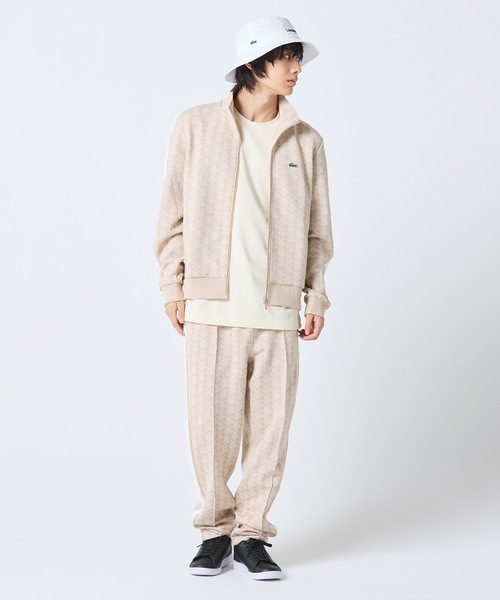 モノグラムジャカードトラックジャケット 【セットアップ対応