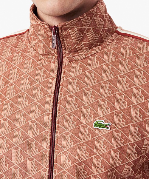 バックプリントモノグラムトラックジャケット | LACOSTE