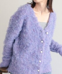 fredy emue | MIXシャギーパールボタンカーディガン(カーディガン/ボレロ)