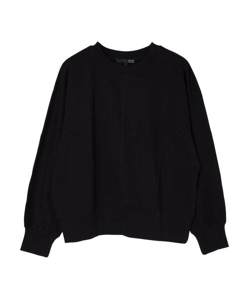 Sugar spoon(シュガースプーン)の「・SUGAR SPOON ドルマンウラケスウェット(スウェット・レディース・ブラック/ブルー/オフホワイト/杢グレー・FREE)」の2枚目の写真
