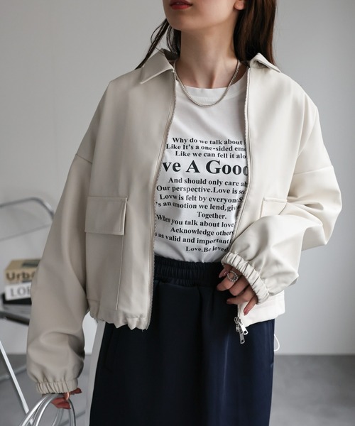model：162cm 着用サイズ：F