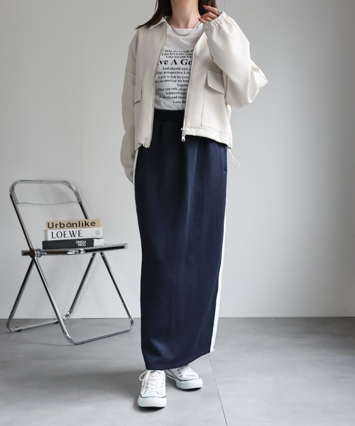 model：162cm 着用サイズ：F