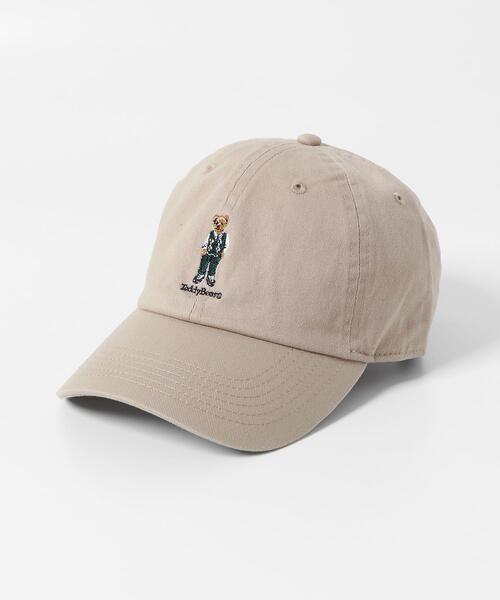 ITEMS URBANRESEARCH（アイテムズ アーバンリサーチ）の「TEDDY BEAR Base Ball Cap（キャップ・メンズ・ベージュ/ブラック・-）」の3枚目の写真