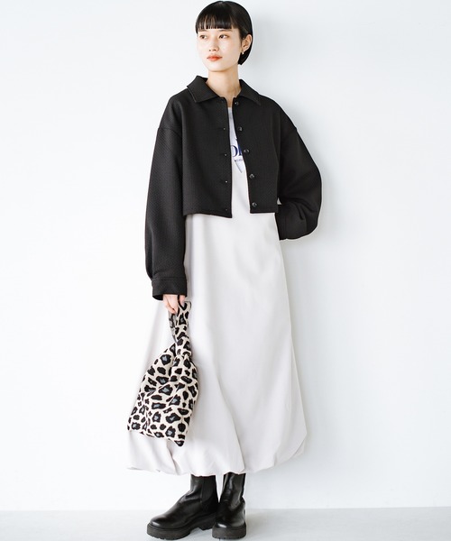 haco!(ハコ)の「洗濯機洗いOK!セットアップにもなるシャツジャケット〈日々グッジョ部’s idea〉(その他アウター・レディース・ブラック・SMALL/MEDIUM/LARGE/X-LARGE)」の19枚目の写真