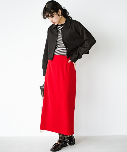 haco!(ハコ)の「洗濯機洗いOK!セットアップにもなるシャツジャケット〈日々グッジョ部’s idea〉(その他アウター・レディース・ブラック・SMALL/MEDIUM/LARGE/X-LARGE)」の18枚目の写真