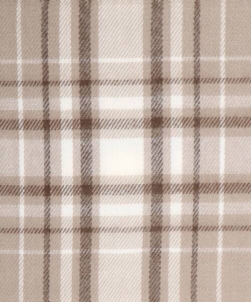 MAJESTIC LEGON（マジェスティックレゴン）の「アソートチェックマフラー（マフラー・レディース・ブラウン系その他2/ブラック系その他/ベージュ系その他2・FREE）」の21枚目の写真