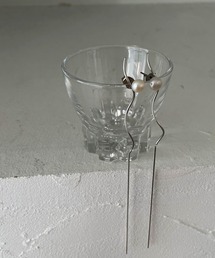 cheriella | 【cheriella】うねうねロングパールピアス WAVY LONG PEARL EARRINGS(ピアス（両耳用）)