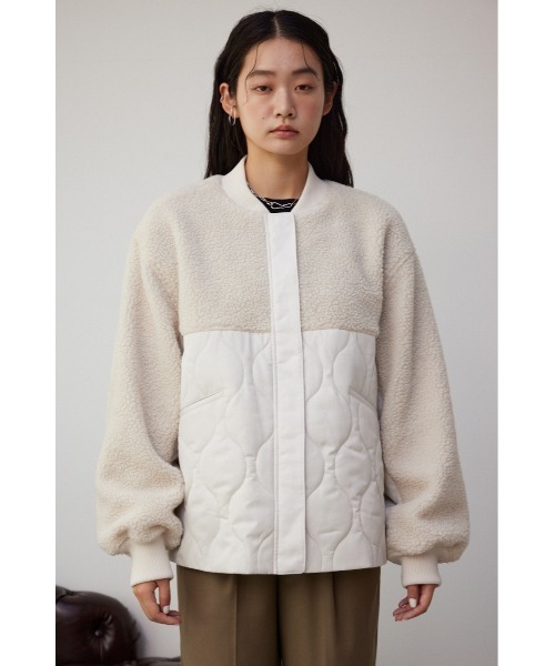 セール】スウィッチングボアブルゾン（ブルゾン）｜AZUL BY MOUSSY