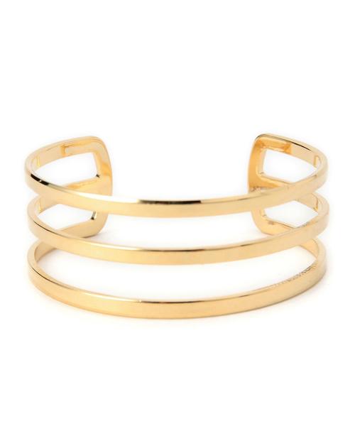 green label relaxing（グリーンレーベルリラクシング）の「KC 3ラインC/バングル◆（バングル/リストバンド・レディース・ゴールド/シルバー・フリー）」の4枚目の写真