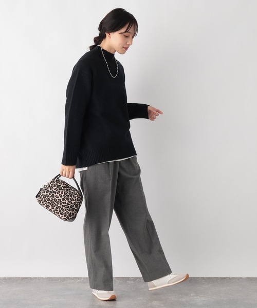 GLOBAL WORK(グローバルワーク)の「フワフワHug meラメプルオーバー/986199(ニット/セーター・レディース・ブルー/ブラック/グレイッシュベージュ・MEDIUM/LARGE)」の13枚目の写真