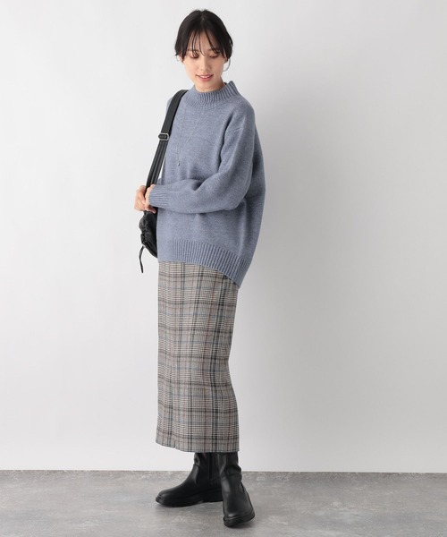GLOBAL WORK(グローバルワーク)の「フワフワHug meラメプルオーバー/986199(ニット/セーター・レディース・ブルー/ブラック/グレイッシュベージュ・MEDIUM/LARGE)」の20枚目の写真