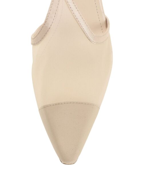 LAGUNAMOON（ラグナムーン）の「LADYシアークリアヒールパンプス（パンプス・レディース・ベージュ/ブラック・S/M）」の15枚目の写真