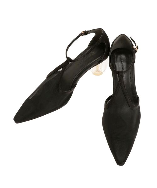 LAGUNAMOON（ラグナムーン）の「LADYシアークリアヒールパンプス（パンプス・レディース・ベージュ/ブラック・S/M）」の17枚目の写真