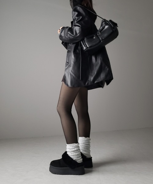 me+em select(ミームセレクト)の「※※【 レッグウォーマーにもなる2way 】スパングルアームウォーマー / spangle arm warmer(アームカバー・レディース・ホワイト/ブラック/グレー・FREE)」の15枚目の写真