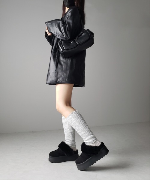 me+em select(ミームセレクト)の「※※【 レッグウォーマーにもなる2way 】スパングルアームウォーマー / spangle arm warmer(アームカバー・レディース・ホワイト/ブラック/グレー・FREE)」の17枚目の写真