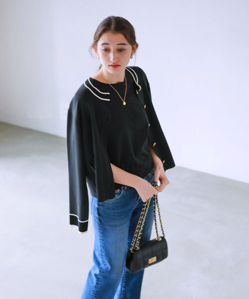 La TOTALITE(ラトータリテ)の「【MILOS/ミロス】別注スクエアキルトショルダーBAG(ショルダーバッグ・レディース・ブラック/シルバー/チャコールグレー/ピンク・FREE)」の5枚目の写真