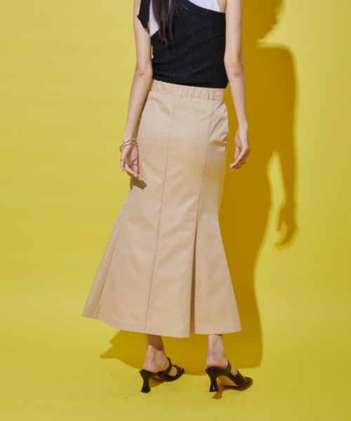 DRWCYS（ドロシーズ）の「トレンチディティールマーメイドスカート（スカート・レディース・ブラック/ベージュ・FREE）」の19枚目の写真