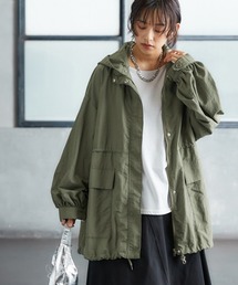 Soiunique | ナイロンモッズコート（フード取り外し可能） ［Soiunique］(モッズコート)