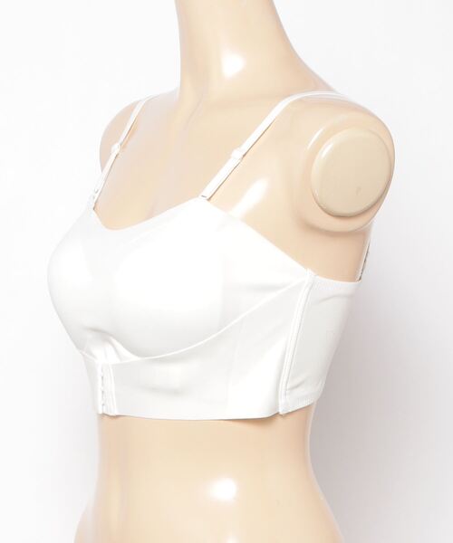 Miniministore（ミニミニストア）の「【新サイズ追加】ストラップレスブラ シームレス 盛りブラ（ブラジャー・レディース・ホワイト/ブラック/ピンクベージュ・S/M/L/XL/2XL）」の8枚目の写真