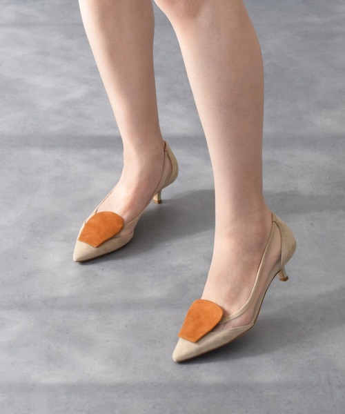 FABIO RUSCONI（ファビオルスコーニ）の「【FABIO RUSCONI】ポインテッドトウチュールパンプス(F1005R)（パンプス・レディース・ブラック/ベージュ/ベージュ系その他/ブラウン・35/36/37/38/39/40）」の9枚目の写真