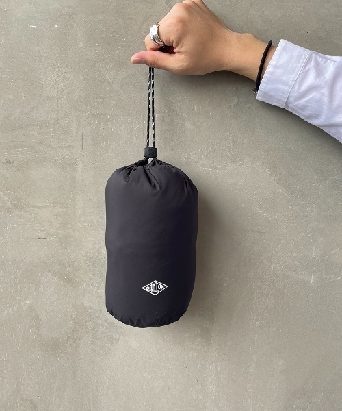 DANTON（ダントン）の「[DANTON/ダントン] ナイロンタフタ インサレーションジャケット（ブルゾン・レディース・ブラック/ライトブルー/アイボリー・M/L/XL）」の10枚目の写真