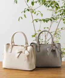 form forma | リボンチャーム付きトートバッグ　/セレモニー/ママバッグ/入学式/卒業式/結婚式/パーティー(トートバッグ)