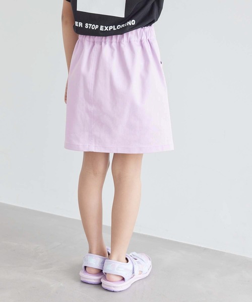 ROPE' PICNIC（ロペピクニック）の「【KIDS】フロントボタンインパンツ付きスカート（スカート・キッズ・ダークラベンダー/ライトグリーン・110/120/130/140/150）」の20枚目の写真