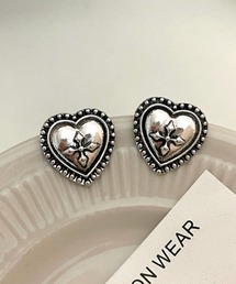 【urge select】Y2K ヴィンテージ ハートモチーフ ピアス