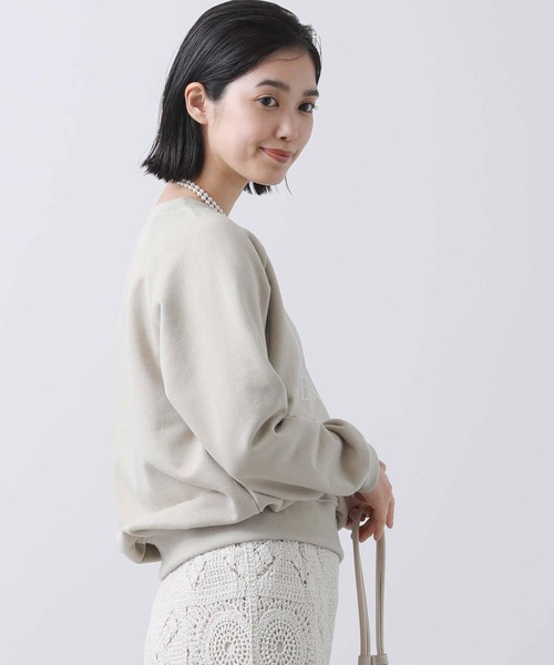 Gready Brilliant（グレディブリリアン）の「裏毛ＶＩＶＲＥロゴプルオーバー（Tシャツ/カットソー・レディース・オフホワイト/ベージュ・38）」の21枚目の写真